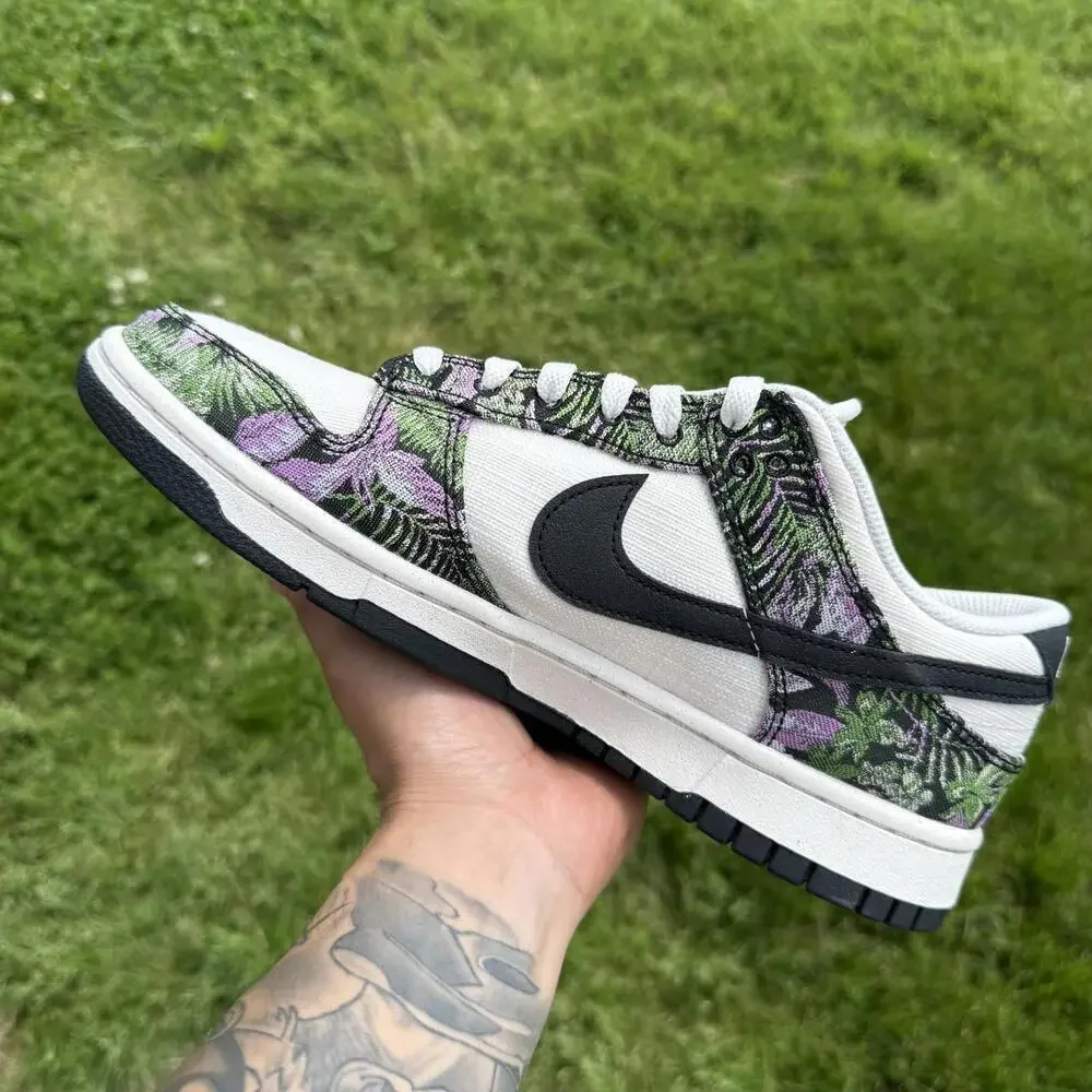 Nike Dunk Next Nature Low Floral Tapestry 10.5 Women